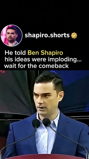 "You have no right" - Ben Shapiro on objective reality