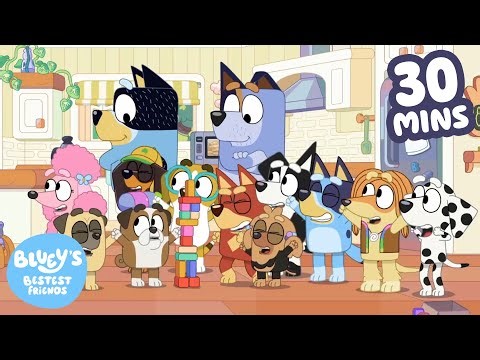 It's Time To Party With Bluey And Friends! 🎶💃💙 | Bluey's Bestest Friends - Official Channel