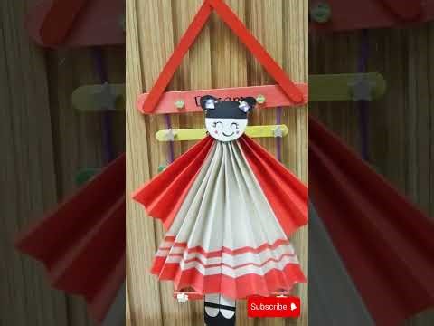 DIY Moving Paper Doll 😍✨ Easy Tutorial | How to Make a Dancing Paper Toy