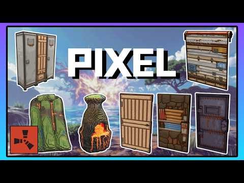 Rust Deployable Skins – Pixel Collection Showcase