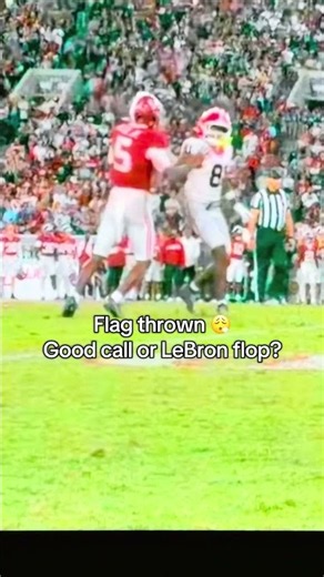 Dijon Lee Jr penalty Georgia vs Alabama #nfl #nflfootball #collegefootball