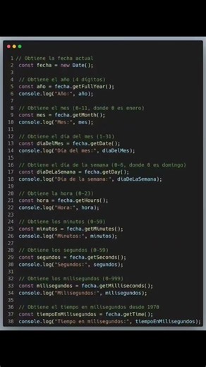 Manejo de fechas en Javascript