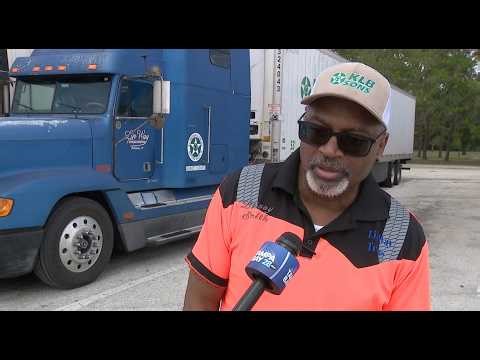 Soaring diesel prices impacting truckers, driving up grocery costs