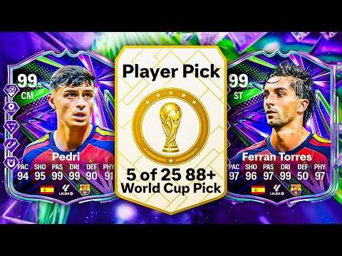 5 OF 25 88+ WORLD CUP PICKS! 🤯 FC 26 Ultimate Team