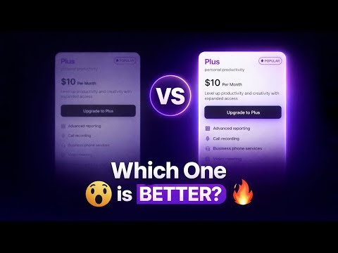 Which UI Design is Better 😲 Left vs Right Comparison