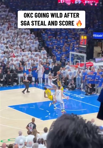 SGA Leads Thunder with Epic Steal and Score