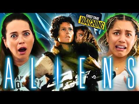 ALIENS [Director's Cut] ! MOVIE REACTION (Part 1) | First Time Watching (1986) 😍 Sigourney Weaver