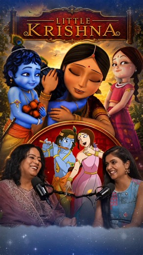 She is The Voice Of Little Krishna || Mind Blowing Voice Challenge || #shortvideo