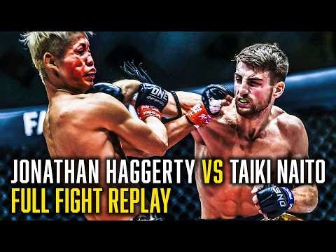 Striking SUPREMACY 🥊🔥 Jonathan Haggerty vs. Taiki Naito | Muay Thai Full Fight