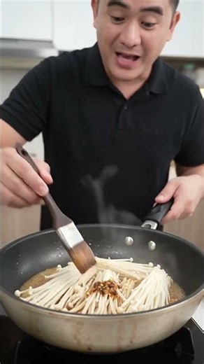 🍄 How To Cook Simple And Delicious Enoki Mushrooms