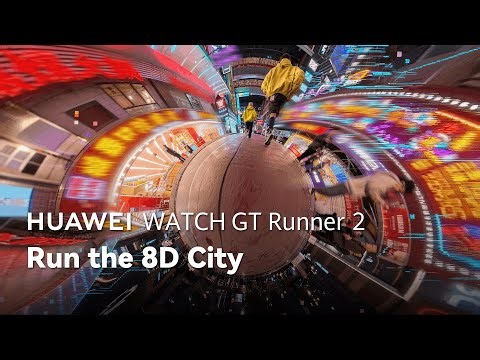 HUAWEI WATCH GT Runner 2 - Run the 8D City