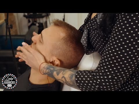 Elegant ASMR Touch by Barber Lady Helen for Men