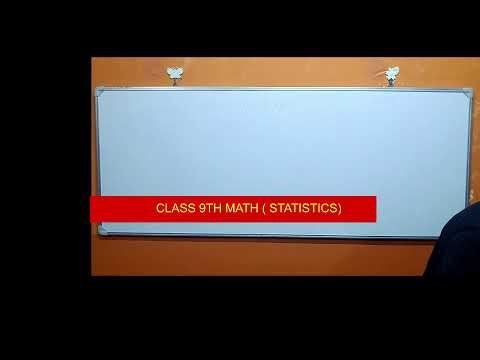 STATISTICS PART 4 For Class 9th#live#math