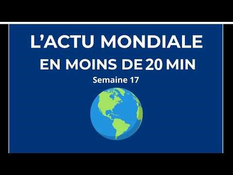 Tensions mondiales: sécurité, énergie et équilibres en mutation | Actu S17 #info #news #géopolitique