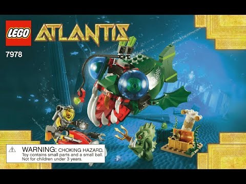 LEGO Atlantis | 7978 Angler Attack | Building instructions