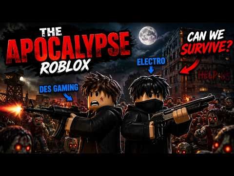 We Tried Surviving the ZOMBIE APOCALYPSE in Roblox…