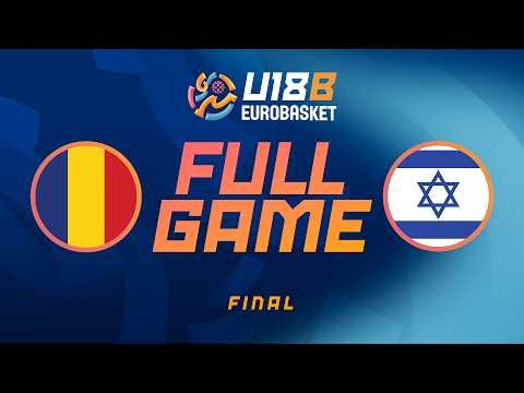 FINAL | Romania v Israel | Full Basketball Game | FIBA U18 Women's EuroBasket 2026 Division B