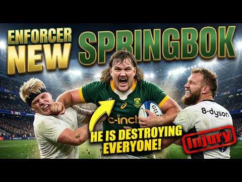 🔴The SPRINGBOKS Might Have Found Their Next Enforcer called JJ… And He’s 145KG!!