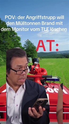 Firefighters Tackling Dumpster Fire with Monitor