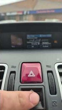 2016 subaru outback oil life reset