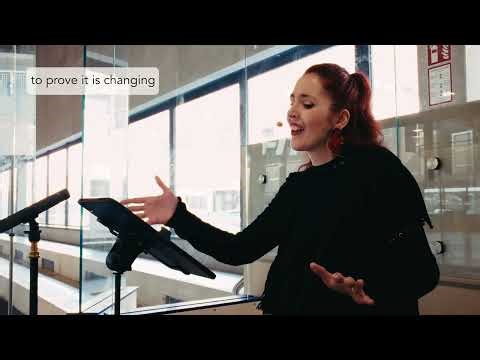 Experimental Performance Art on Ice | Interdisciplinary Skating Show (with subtitles)