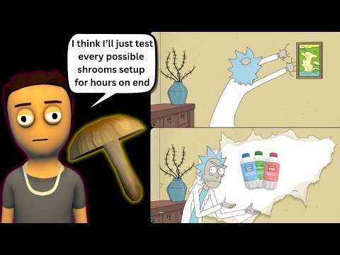 What is *ACTUALLY* the MOST EFFICIENT Way to Grow Shrooms in Schedule I?