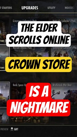 The Crown Store is the WORST! - The Elder Scrolls Online
