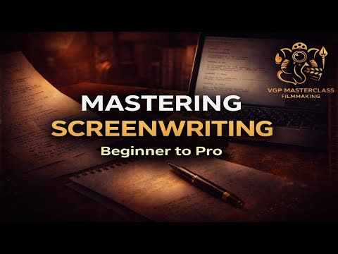 Mastering Screenwriting 01 I Introduction I VGP MASTERCLASS FILMMAKING #filmmaking #script #writer