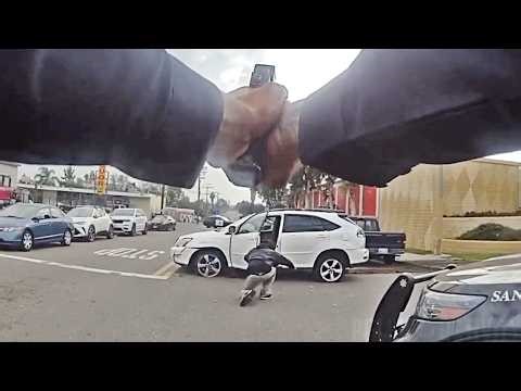 San Diego Officer Opens Fire After Suspect Reaches for Gun Like Object