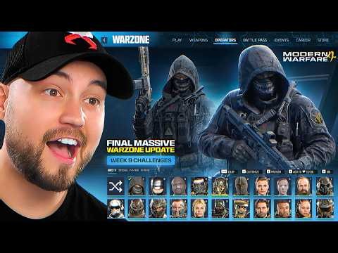 Warzone's NEW MW4 UPDATE is finally LIVE! (BO7 WZ)