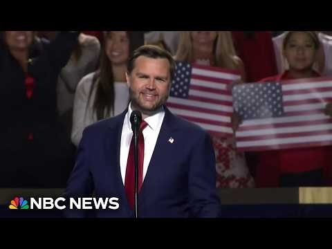 VP Vance calls out protester at GOP midterm convention