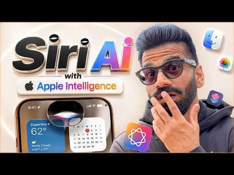 Apple Changed The Game - SiriAI & Apple Intelligence!🔥🔥🔥