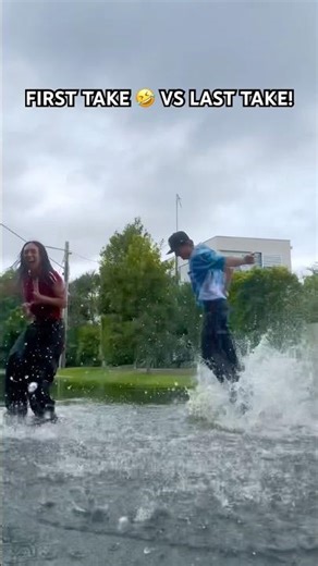 FAIL!🤣😭 - Cadel and Mia #blooper #funny #couple #shorts