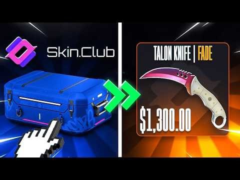 3$ TO 150$ JUST 5 SECOND! ON SKINCLUB..!(Skinclub Promo Code 2026)