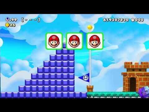 Super Mario Maker 2 🔨 Endless Challenge Gameplay +20000 Clears #258