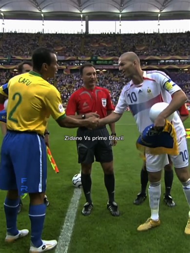 Zidane Vs prime Brazil 🔥☠️#foryou #viral #fyp #realmadrid #zidane | zidane vs brazil 2006