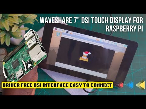 Waveshare Raspberry Pi 7-inch Touchscreen Unboxing and Step-by-Step Installation 2025