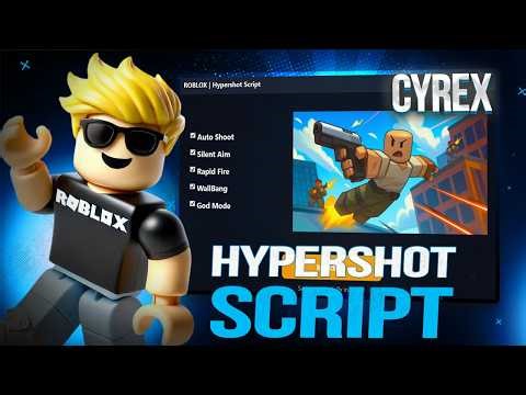 HYPERSHOT SCRIPT - NO KEY! | (HITBOX EXPANDER, AIMBOT, NO COOLDOWN, ESP & MORE