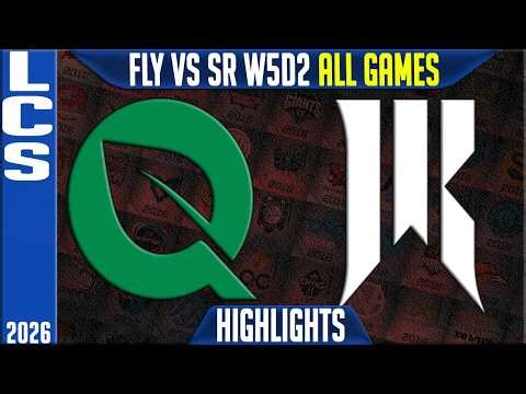 FLY vs SR Highlights ALL GAMES | LCS Spring 2026 W5D2 | FlyQuest vs Shopify Rebellion