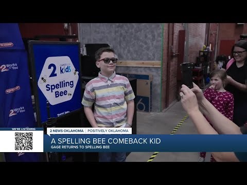 “Don’t give up!”: Spelling bee champ is back after wildfire destroys home