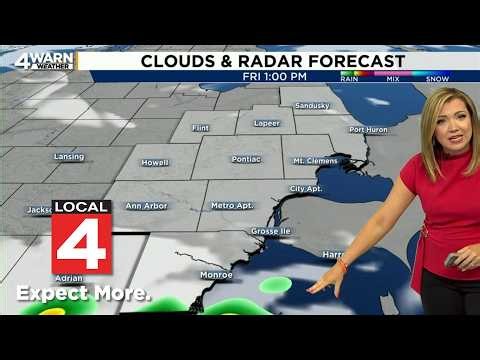 Metro Detroit weather forecast July 10, 2026 -- Noon Update