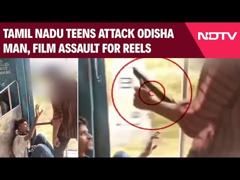 Tamil Nadu News | Tamil Nadu Horror: Teens Attack Odisha Man, Film Assault For Reels