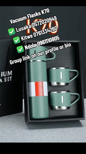 Buy Vacuum Flask Now for K70 in Zambia