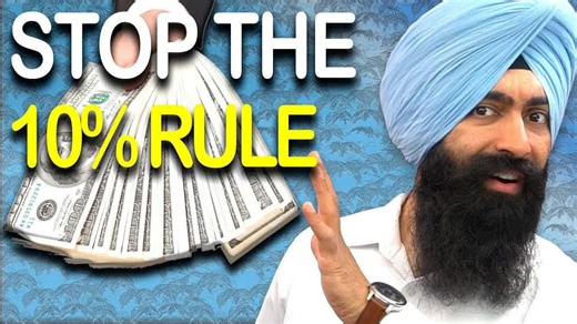 Stop following the 10% rule