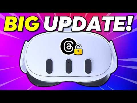 Huge Quest 3 Update Bring CRAZY Features! HDMI Support & Threads