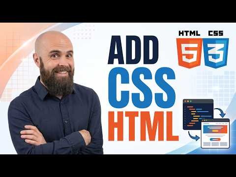 Add CSS To HTML [Easy Steps]