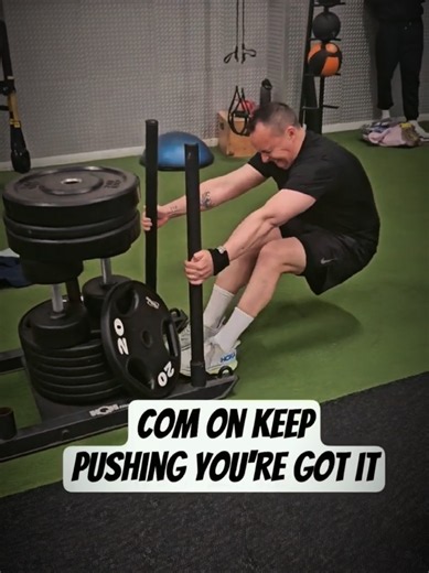 300 kg pulled backwards for fun 😁