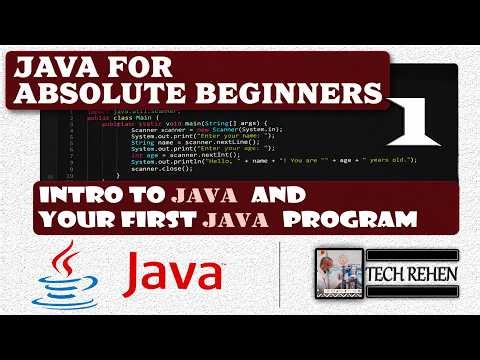 Java for Beginners Lesson 1 ☕💻 | Your First Java Program