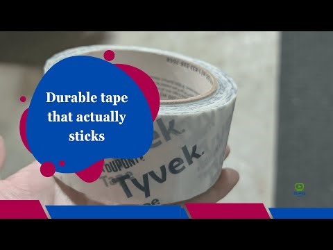 My review of Tyvek Sheathing Tape