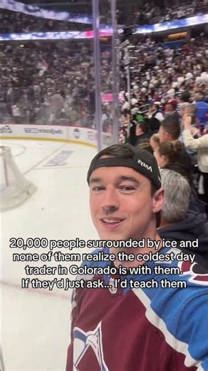 Coldest trader 🥶 I trade LIVE on YouTube every morning…